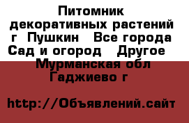 Питомник декоративных растений г. Пушкин - Все города Сад и огород » Другое   . Мурманская обл.,Гаджиево г.